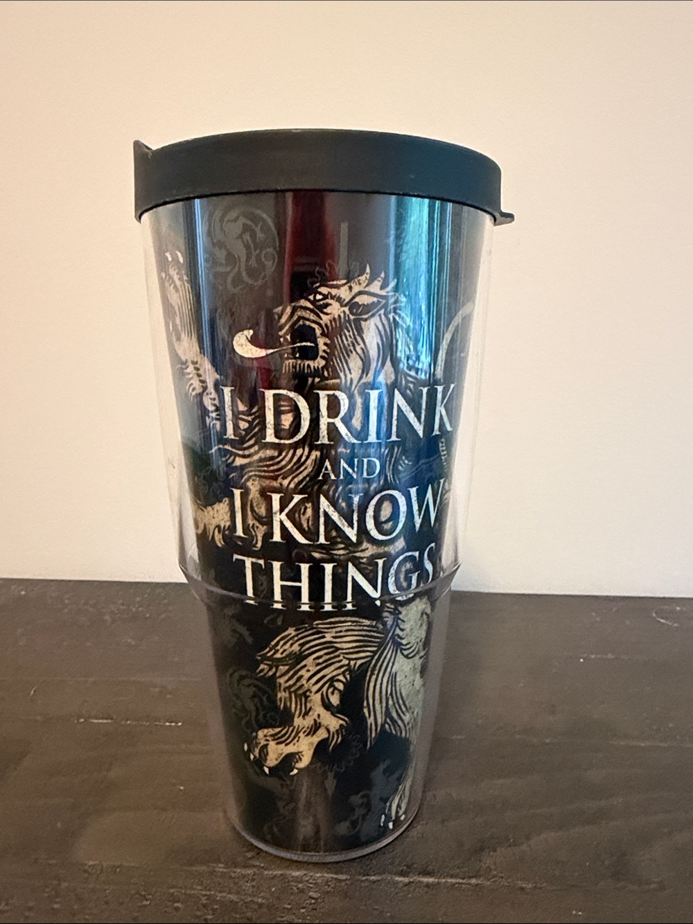 Game of Thrones Tervis Tumbler I Drink and I Know Things